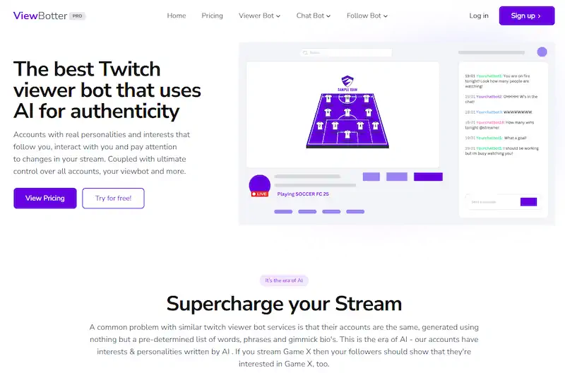 ViewBotter Can Help You Get Your First 10 Viewers on Twitch